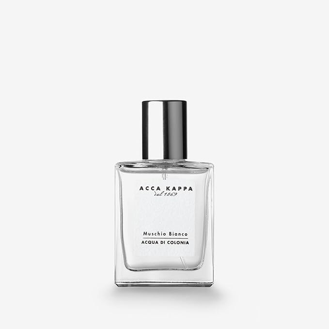 Acca Kappa White Moss Eau de Cologne 30 mL Bergamot Juniper Lavender Clean Citrus Scent for Men and Women