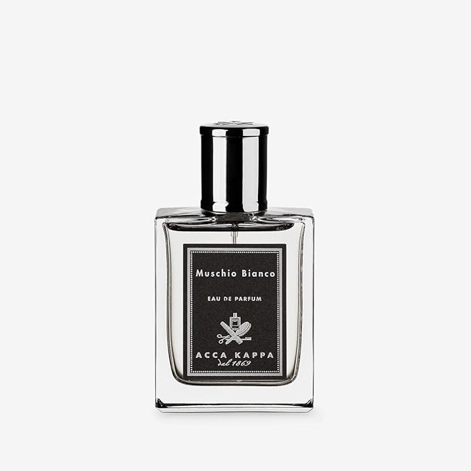 Acca Kappa White Moss Eau de Parfum 50 mL Lemon Juniper Lavender Musk Fresh Italian Fragrance for Men and Women