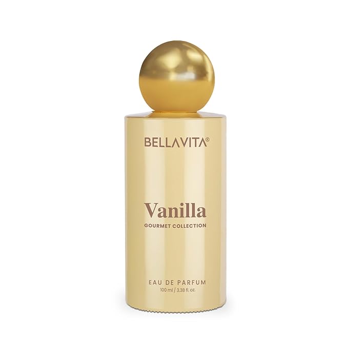 BELLAVITA Gourmet Collection Vanilla EDP | Musk, Fruity Long Lasting Fragrance Perfume for Men and Women 100ml