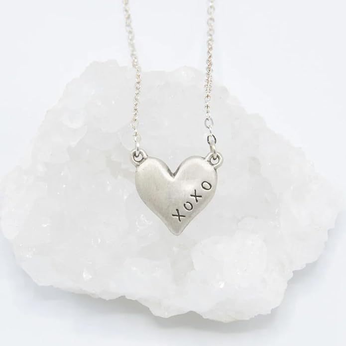 LISA LEONARD DESIGNS Pewter Pendant Necklace Minimalist Jewelry Necklaces For Women Gift For Her Dainty Necklaces