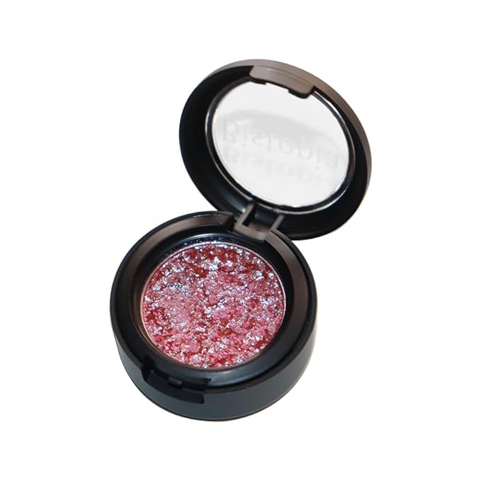 Glitter Eyeshadow Collection, 14 Shades, Shimmer Pressed Powder, Metallic and Iridescent Colors (5th Dimension)