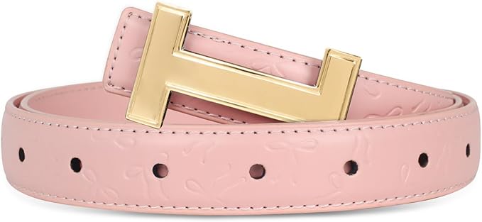 Relang Women's Belts with Gold Buckle, Fashion Waist Band, Elegant Ladies' Belt, Gift for Women