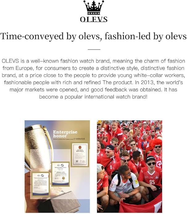 OLEVS Mens Watches Waterproof Stainless Steel Adjustable Bracelet Watch Quartz Analog Watch for Men Fashion Business Classic Mens's Wrist watch's Casual Watches Gold/Blue/Black/White/Face/Dial