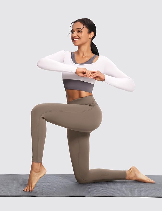 baleaf Winter Clothing Women Leggings Fleece Lined Tights Thermal Warm Thick Cold Weather Gear 1 Pockets