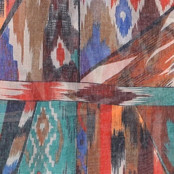 MELIFLUOS DESIGNED IN SPAIN Scarf for Women Lightweight Geometric Fashion For Summer Fall Scarves Shawl Wraps