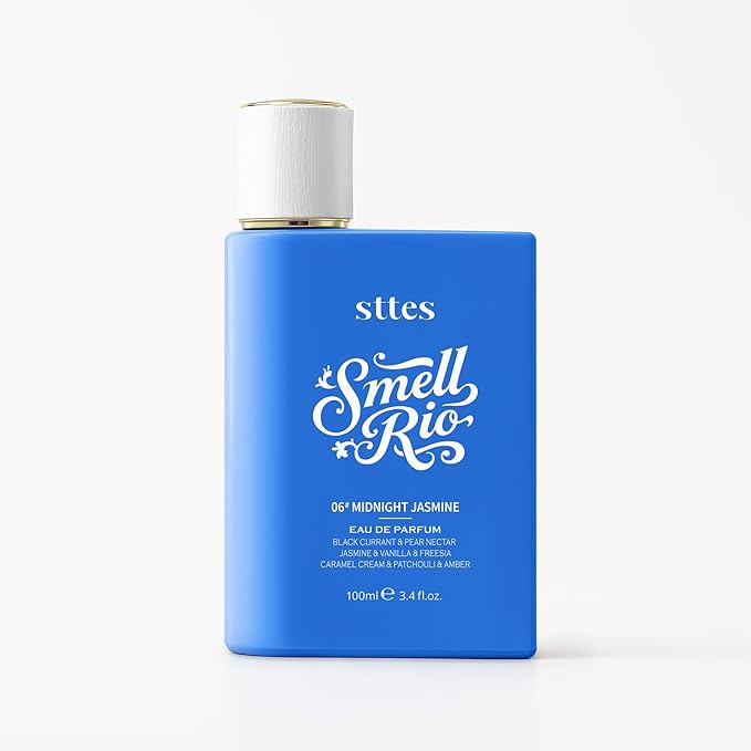 Sttes Perfume 06# (Original 706) β Perfume for Women β Long-Lasting Hair Black Currant, Jasmine & Vanilla Notes β Elegant Scentual Fragrance Eau de Parfum 100ml (3.4 fl oz) β Midnight Jasmine