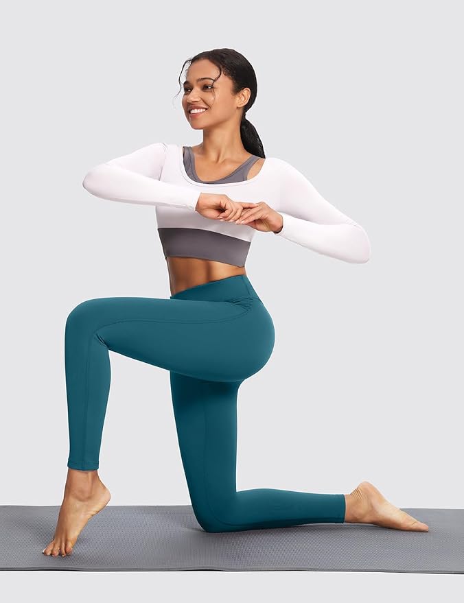 baleaf Winter Clothing Women Leggings Fleece Lined Tights Thermal Warm Thick Cold Weather Gear 1 Pockets