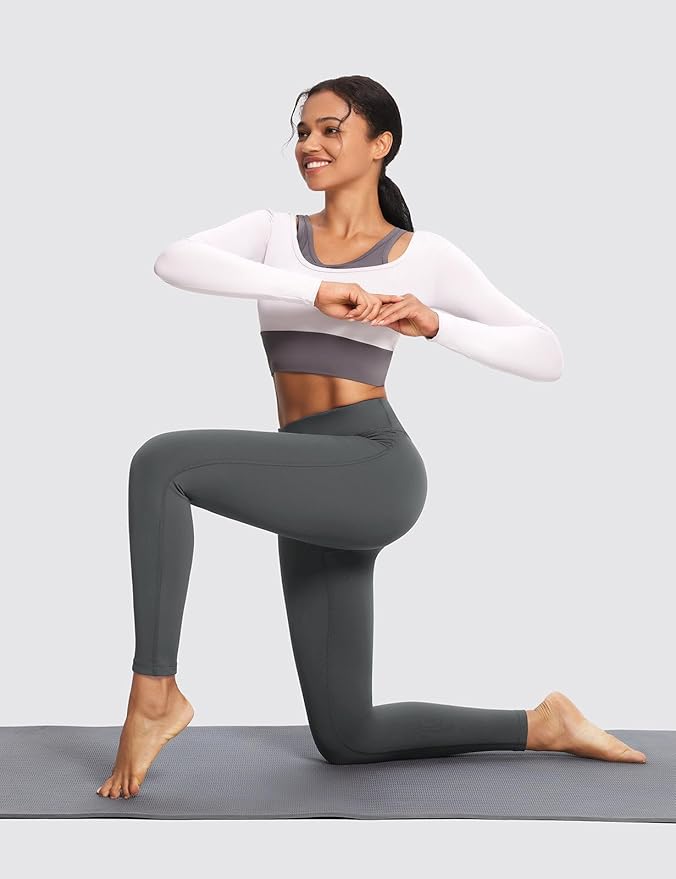 baleaf Winter Clothing Women Leggings Fleece Lined Tights Thermal Warm Thick Cold Weather Gear 1 Pockets