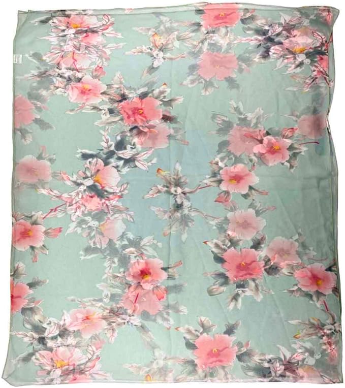 Xyueanlo Scarfs for Women Lightweight Scarves Fashion Print Floral Pattern Scarf Shawls