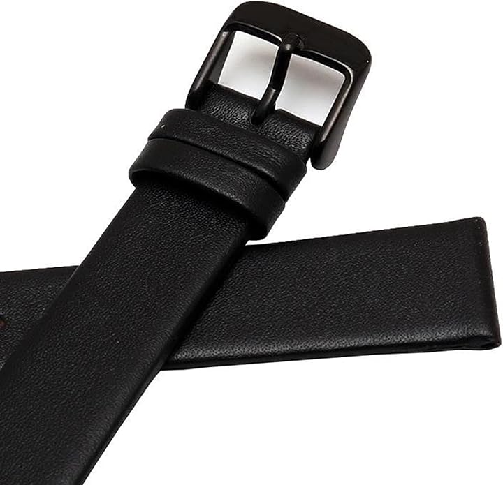 Mens Watches Ultra-Thin Minimalist Waterproof-Fashion Wrist Watch for Men Unisex Dress with Leather Band