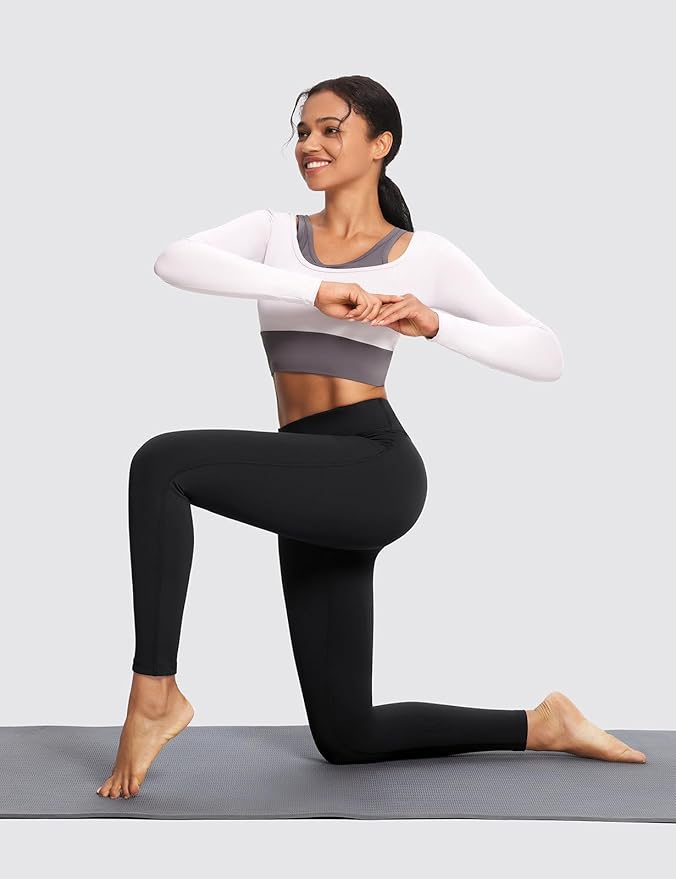 baleaf Winter Clothing Women Leggings Fleece Lined Tights Thermal Warm Thick Cold Weather Gear 1 Pockets