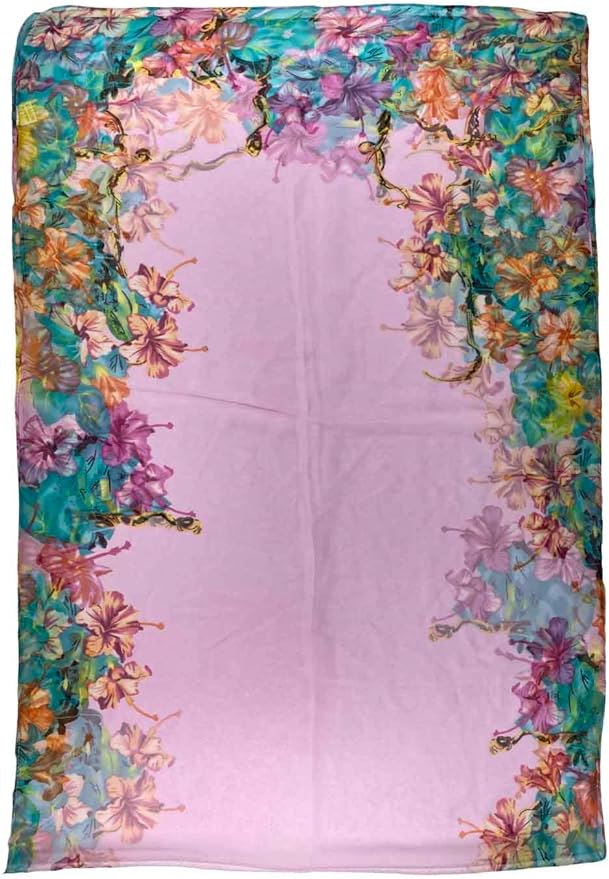Xyueanlo Scarfs for Women Lightweight Scarves Fashion Print Floral Pattern Scarf Shawls