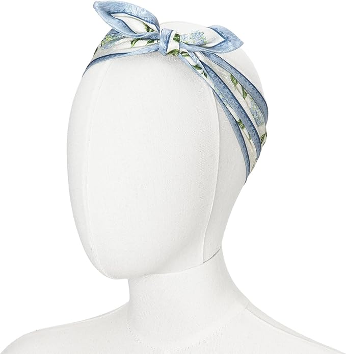 1 Pack Purse Scarf Handbags Skinny Twill Hair Scarves Narrow Neck Scarf Band Women Fashion Accessories Bag Charms