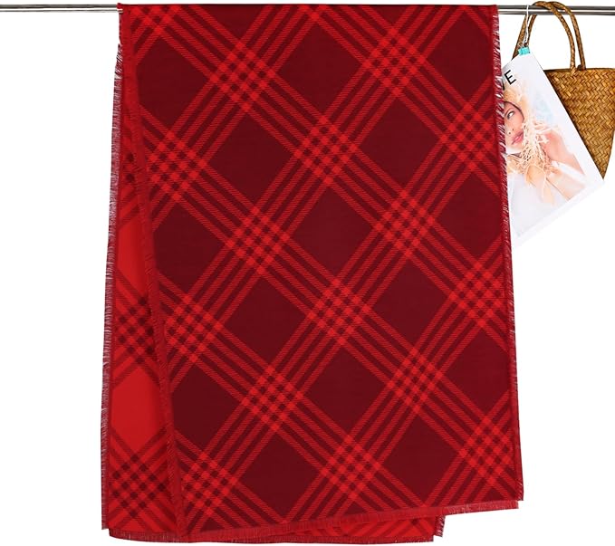 EXTREE Scarfs for Women Pashmina Silky Shawl Wrap for Evening Dressing Blanket Open Front Poncho Cape