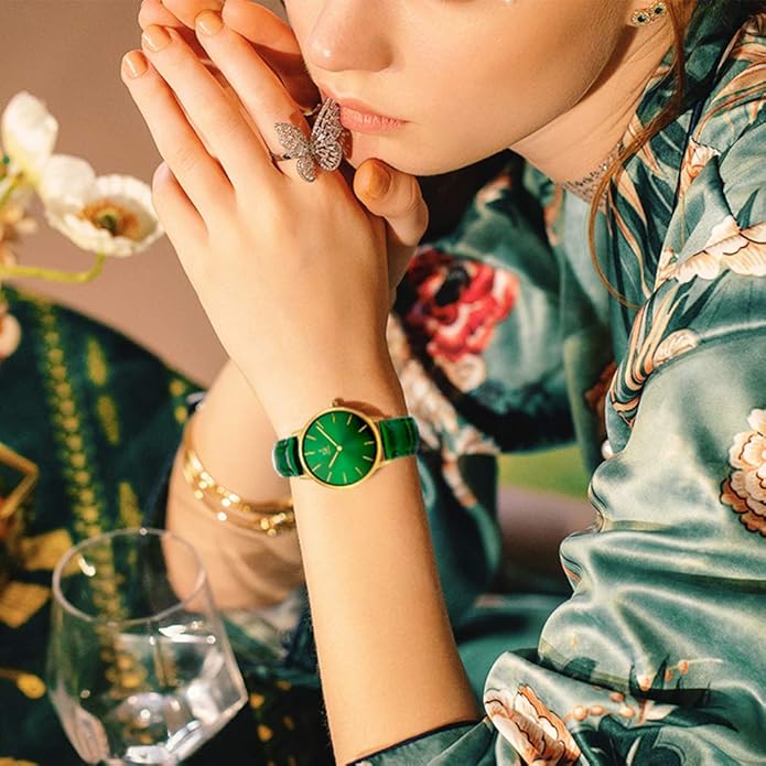 SHENGKE Simplicity Creative Women Watch Genuine Leather Elegant Women Watches Ladies Business Wristwatch