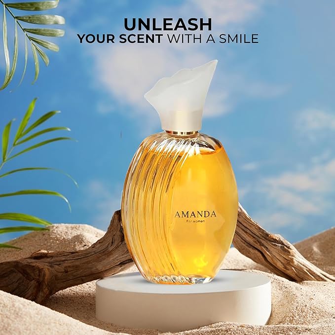 Amanda Women Perfume Natural Spray Eau De Parfum–Elegant And Feminine Fragrance For A Timeless Appeal 100ML