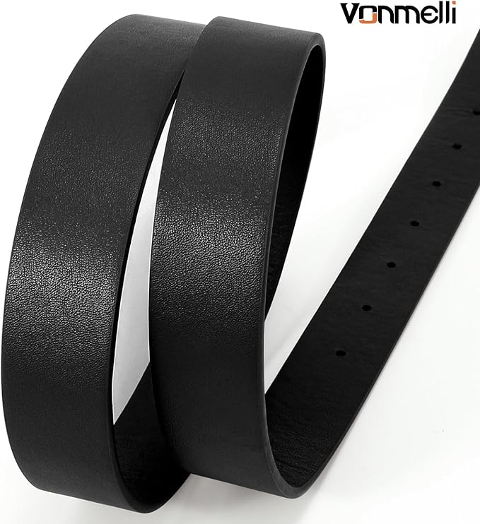VONMELLI Women's Soft Faux Leather Belt for Jeans Pants Dress Fashion Ladies Waist Belt with Gold/Silvery Buckle