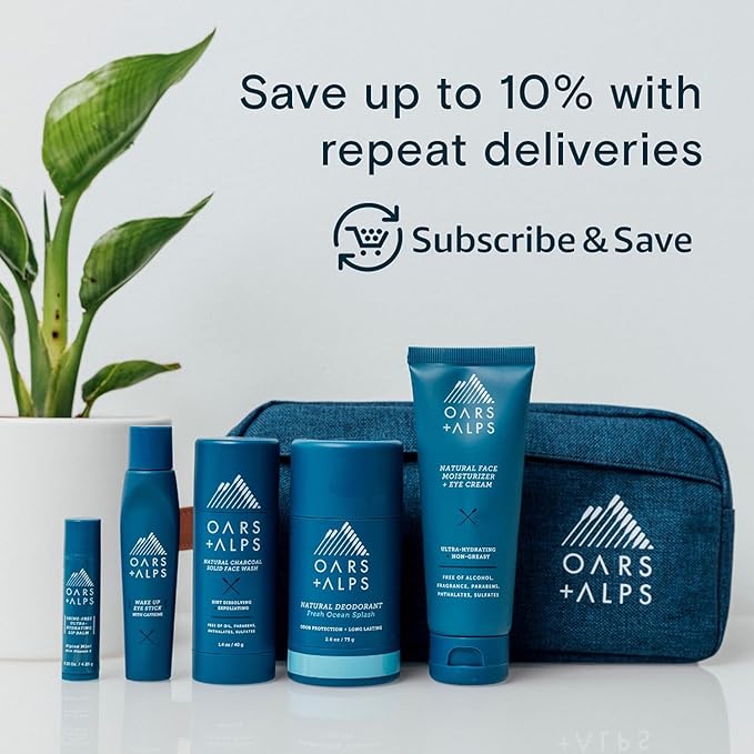 Oars + Alps Sunscreen Spray for Face & Body, SPF 30 Spray Sunscreen Infused with Vitamin E & Antioxidants, Water & Sweat Resistant, All Skin Types, Lightweight, Hydrating, 6oz, 2pk