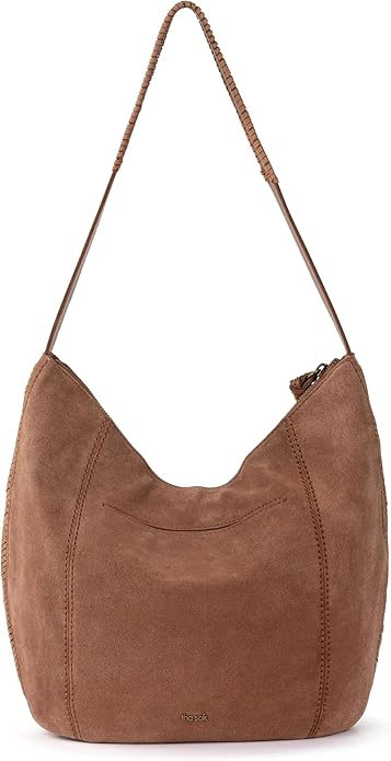 The Sak Sequoia Hobo Bag - Premium Large Leather Women's Handbag for Everyday & Travel - Durable Purse With Zipper Pocket