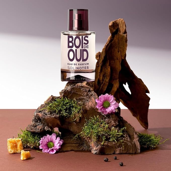 SOLINOTES Oudwood Perfume for Men - Eau De Parfum | Enchanting Woody and Musky Scent - Made in France - Vegan - 1.7 fl.oz