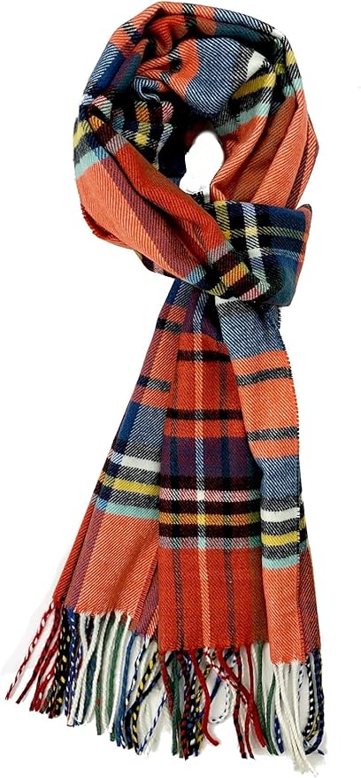 Plum Feathers Super Soft Luxurious Cashmere Feel unisex for Men and Women Winter Scarf