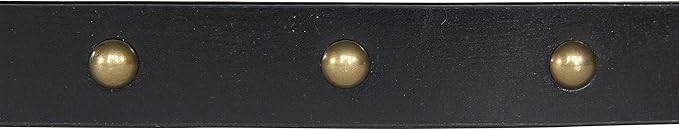Lucky Brand womens Studded Leather Belt | Stylish | Classic | Modern | Jeans | Pants | Skirt | Dress