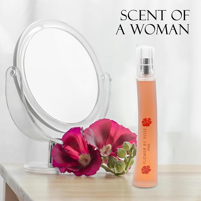 Flower By Rose Pink Women Perfume Long Lating Eau De Parfum–Fresh And Trendy Natural Spray Fragrance For Effortless Chic 3.4 Fl Oz For Daily Used