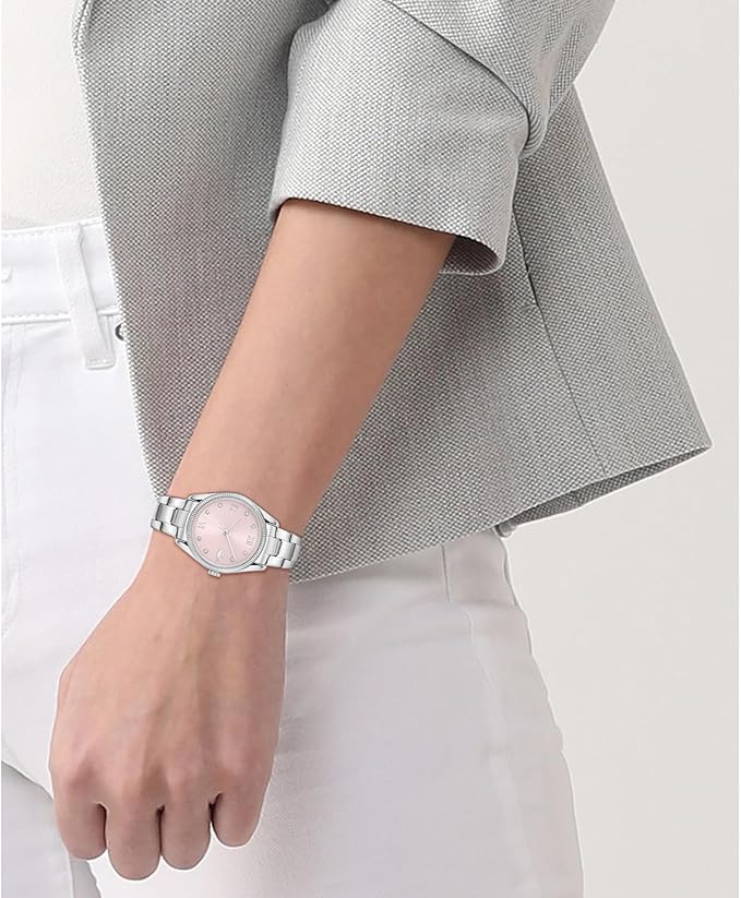 Lacoste Parisienne Women's 3H Quartz Watch, Stainless Steel Bracelet - Modern, Classic Timepiece - Gift for Her