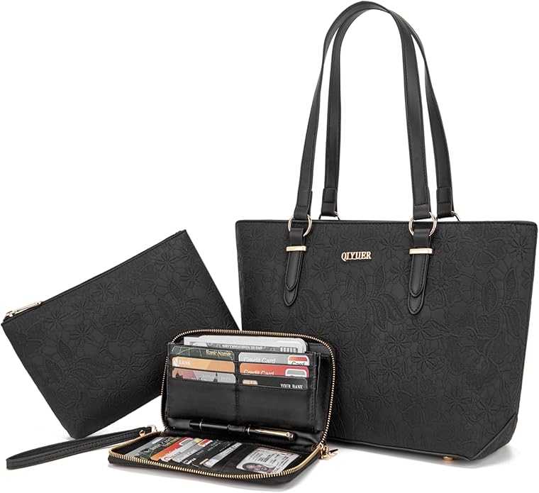 Purses And Wallets Set For Women Work Tote Satchel Handbags Shoulder Bag Top Handle Totes Purse With Matching Wallet