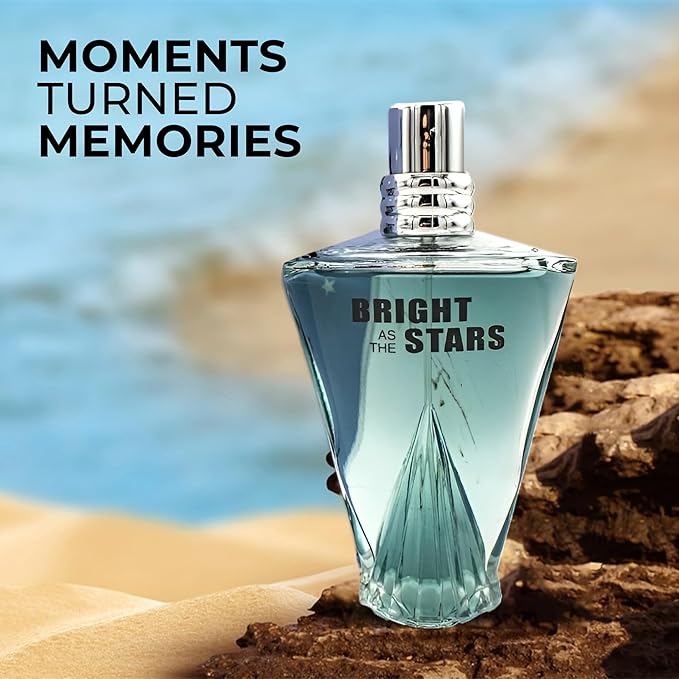 Bright As The Stars Women Perfume Body Spray Eau De Parfum–Radiant And Captivating Fragrance For Timeless Elegance 3.4 Fl Oz