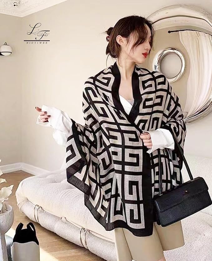 Shawl Scarf For Women Lightweight Scarves Floral Pattern Formal Evening Dressesformal Shawl Summer Wraps