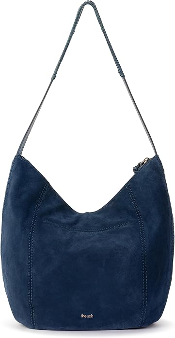 The Sak Sequoia Hobo Bag - Premium Large Leather Women's Handbag for Everyday & Travel - Durable Purse With Zipper Pocket