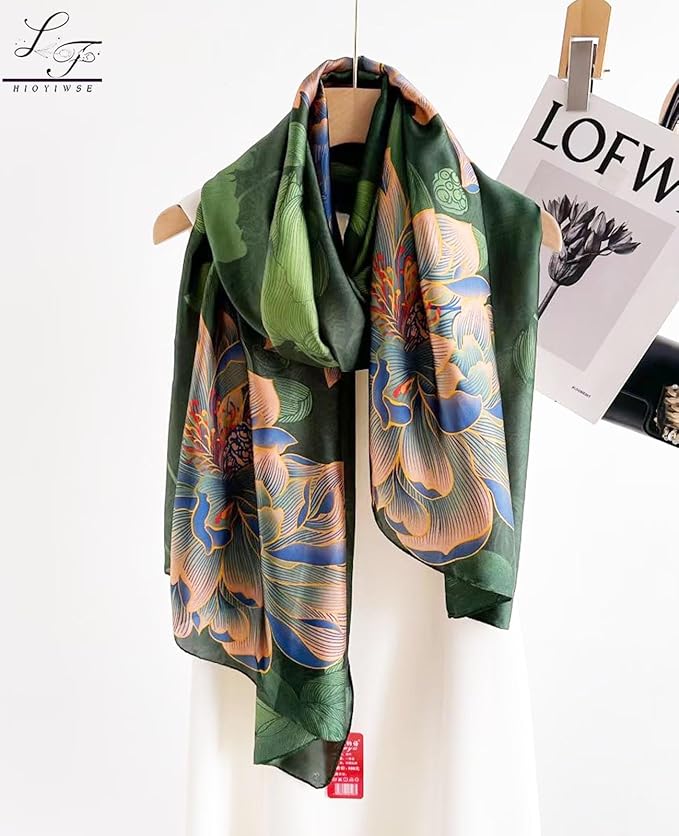 Shawl Scarf For Women Lightweight Scarves Floral Pattern Formal Evening Dressesformal Shawl Summer Wraps