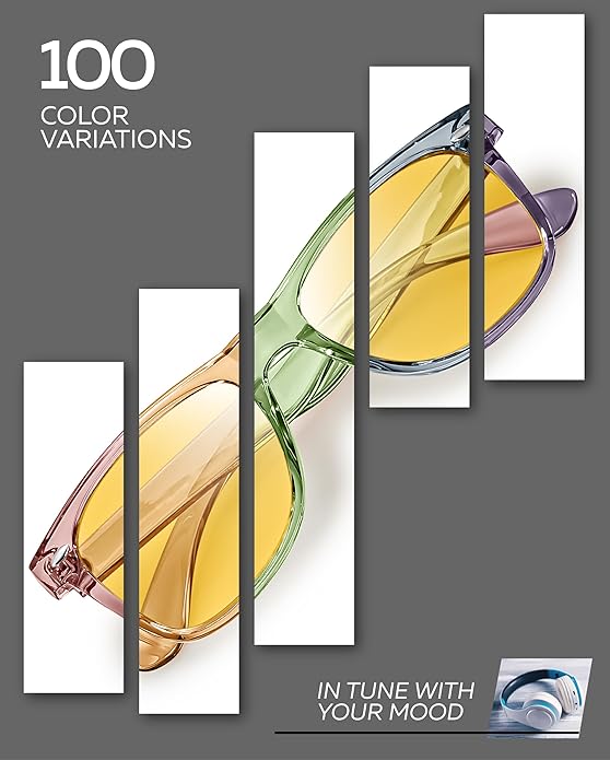 Retro Rewind Polarized Sunglasses for Men and Women - UV Protection Classic Sun Glasses