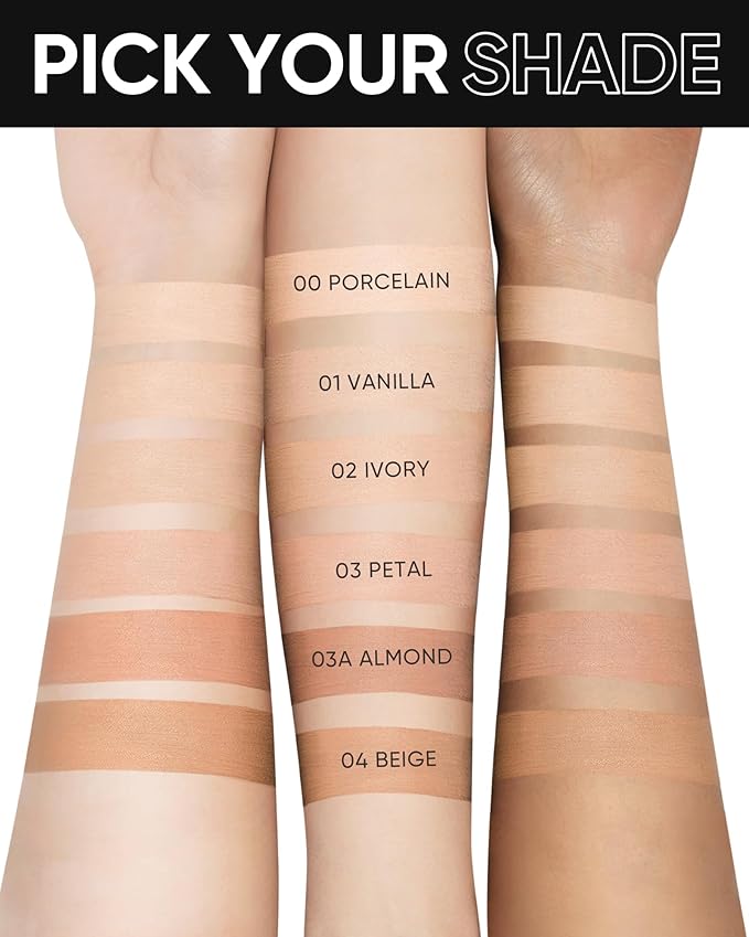 Ultra Cover Powder Foundation Full Coverage Pressed Powder (03 Petal)