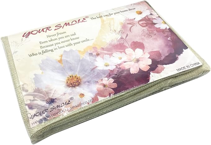 YOUR SMILE Silk Like Scarf Women's Fashion Pattern Large Square Satin Headscarf Headdress
