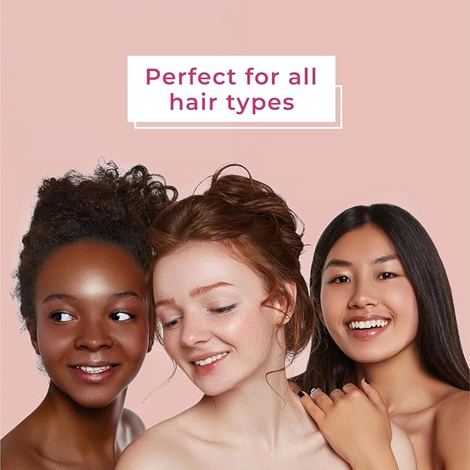 Ninabella Detangle Hair Brush for Women & Men - Does not Pull - Straightening Brushes for Straight & Curly Hair - Unique Spiral Detangling Hairbrush - Pink