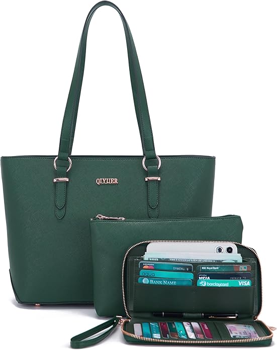 Purses And Wallets Set For Women Work Tote Satchel Handbags Shoulder Bag Top Handle Totes Purse With Matching Wallet