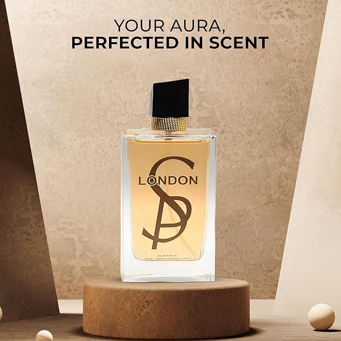 London SP Women Natural Spray Eau De Parfum – Chic And Sophisticated Women Perfume 3.4 Fl Oz Fragrance For Modern Elegance
