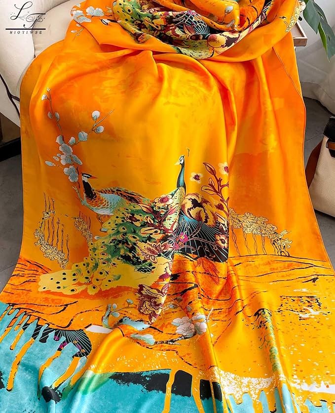 Shawl Scarf For Women Lightweight Scarves Floral Pattern Formal Evening Dressesformal Shawl Summer Wraps