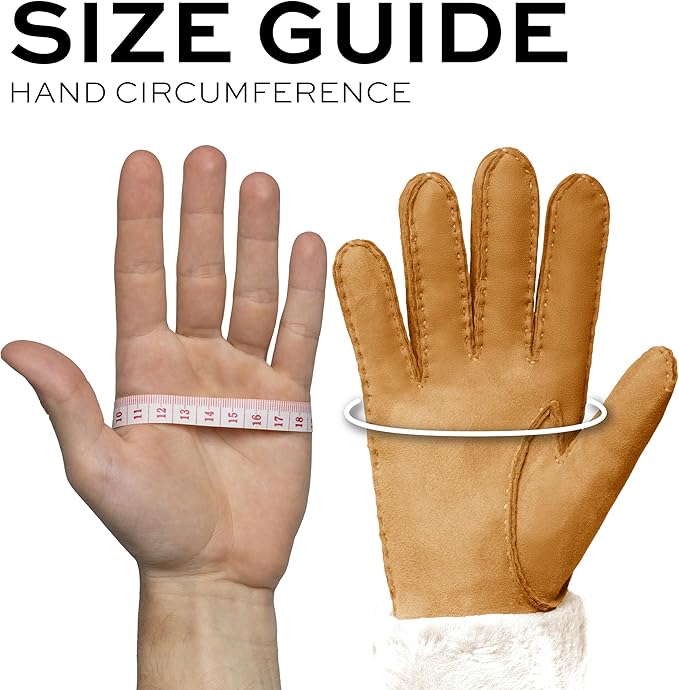 UGG womens Turn Cuff Water Resistant Sheepskin Gloves