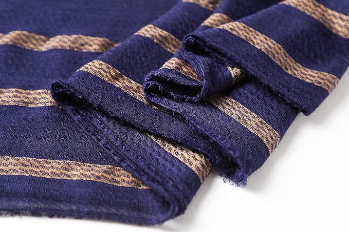 WINCESS.YU Women Gradient Scarf Long Shawls and Wraps Fashion Plain Pashmina Formal Scarf