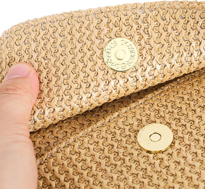 MINICAT Straw Small Summer Purses for Women Crossbody Purse Beach Bags for Everyday Cruise Travel Vacation Essentials | Straw, Small, Summer, for Everyday, Cruise, Travel, Vacation, Essentials
