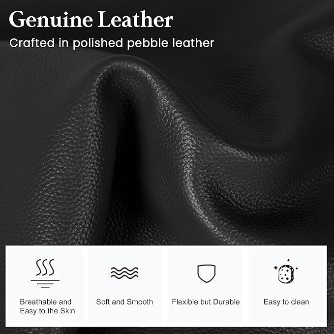 befen Genuine Leather Crossbody Bags for Women, Medium Anti-Theft Shoulder Purse with Built in RFID Wallet for Travel