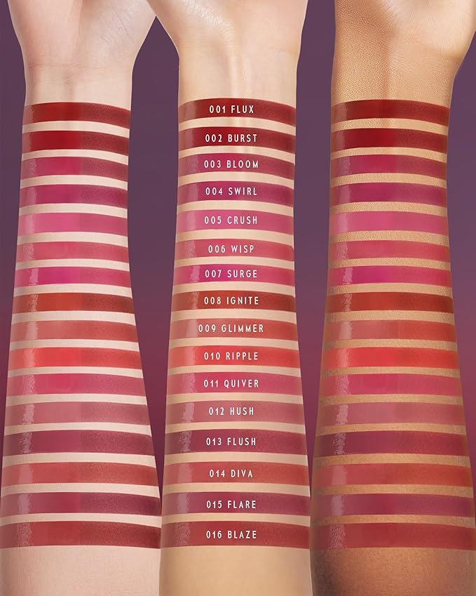 Altera Blurring Lip Tint 003 Bloom, Reddish Pink Glossy to Soft Matte Finish, Blur Lip Lines, Weightless No-Sticky Airy Velvet Texture, Vibrant Hydrating Long-Lasting Lip Makeup