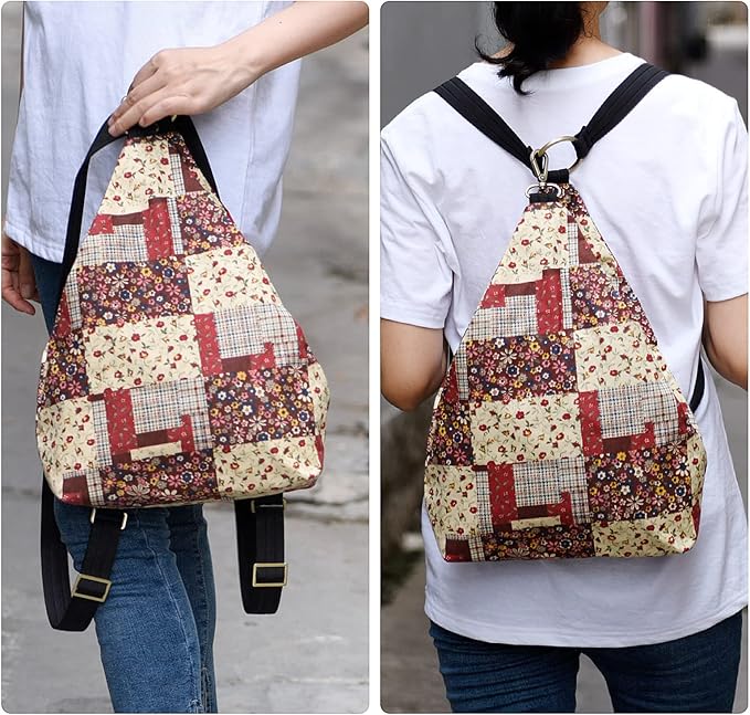 Black Butterfly Premium Backpack for Women, Bohemia Style Fashion Casual Daypack Backpack, Small Backpack Purse (26-red Plus)
