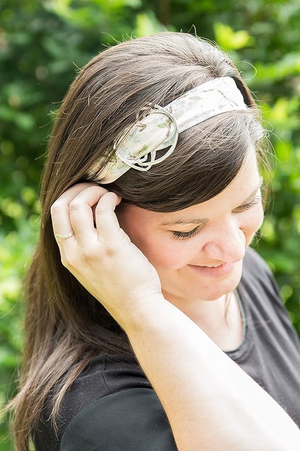 Handmade Pewter Scarf Rings and Slides - Metal Clip for Women Scarves - American Made