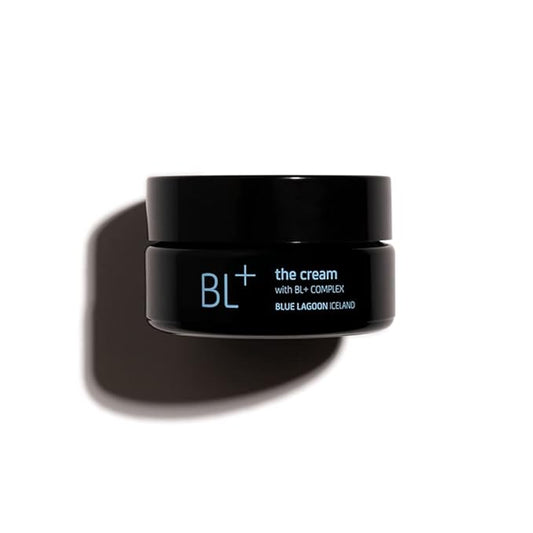 Blue Lagoon BL+ The Cream Whipped Facial Moisturizer – Bioactive Collagen Support, Deep Hydration, Fragrance-Free, Clean Skincare, Anti-Aging, Diminishes Wrinkles, For Normal & Dry Skin, 1.7 oz, 50 ml