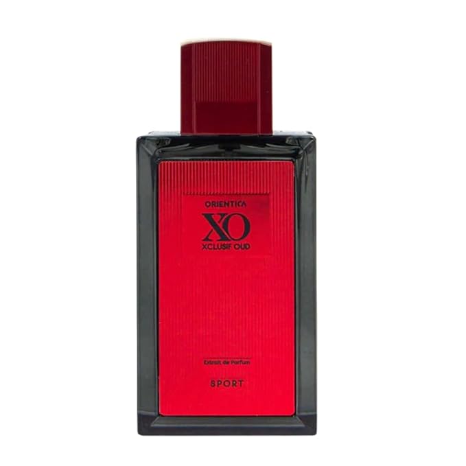 Orientica XO Xclusif Oud Sport Extrait de Parfum – Spicy, Woody, Amber, Lavender, Jasmine, Saffron, Orange Blossom, Cedar, Oakmoss, Tonka - Arabic Perfume for Men & Women – 2.0oz / 60ml