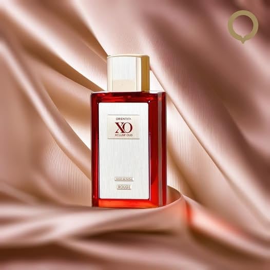 Orientica XO Xclusif Oud Rouge Extrait de Parfum – Woody, Floral, Amber, Saffron, Praline, Jasmine, Orange, Oak Moss, Seaweed - Arabic Perfume for Men & Women – 2.0oz / 60ml